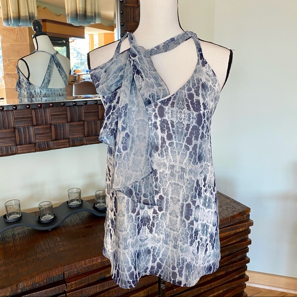 HP!💥☀️❤️HAUTE HIPPIE, XS. Ribbon tie top NWT ! GORGEOUS🌷Sultry, yet classy💥♥️ - Picture 10 of 16